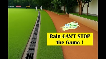 Sports Field Drainage System Explained | TekBerry’s Modern Water Management Design