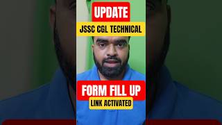 JSSC CGL TECHNICAL Form Fillup Link Actived #jssccgltechnical #jsscupdate #jssccgl