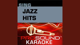 Video thumbnail of "ProSound Karaoke Band - Here's That Rainy Day (Karaoke Instrumental Track) (In the Style of Combo)"