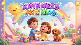 Be Kind Song 🌈 | Kindness for Kids Educational Song #kindness #kidssongs screenshot 5