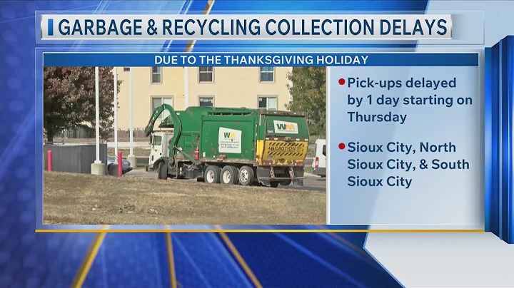 Garbage & recycling Collections Delays