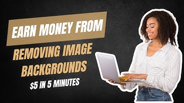 Earn $5 per Day without any Skill | Removing Background from image | Earn money online | Fiver work