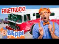 Firetruck Learning Adventure with Blippi! | Fun Lessons for Children | Educational Videos For Kids