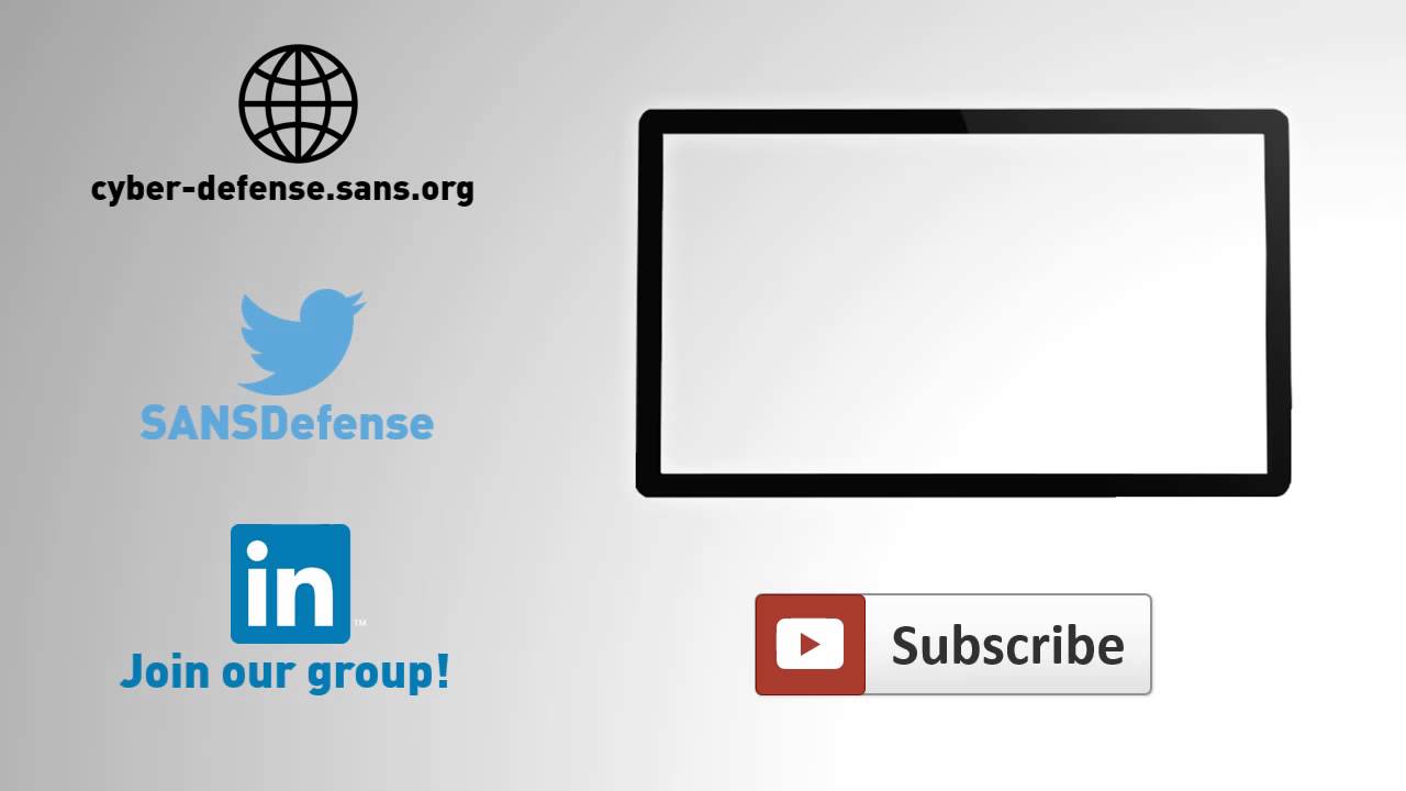 sans-cyber-defense-subscribe-youtube-the-sans-cyber-defense-network-channel-to-the-game-llc