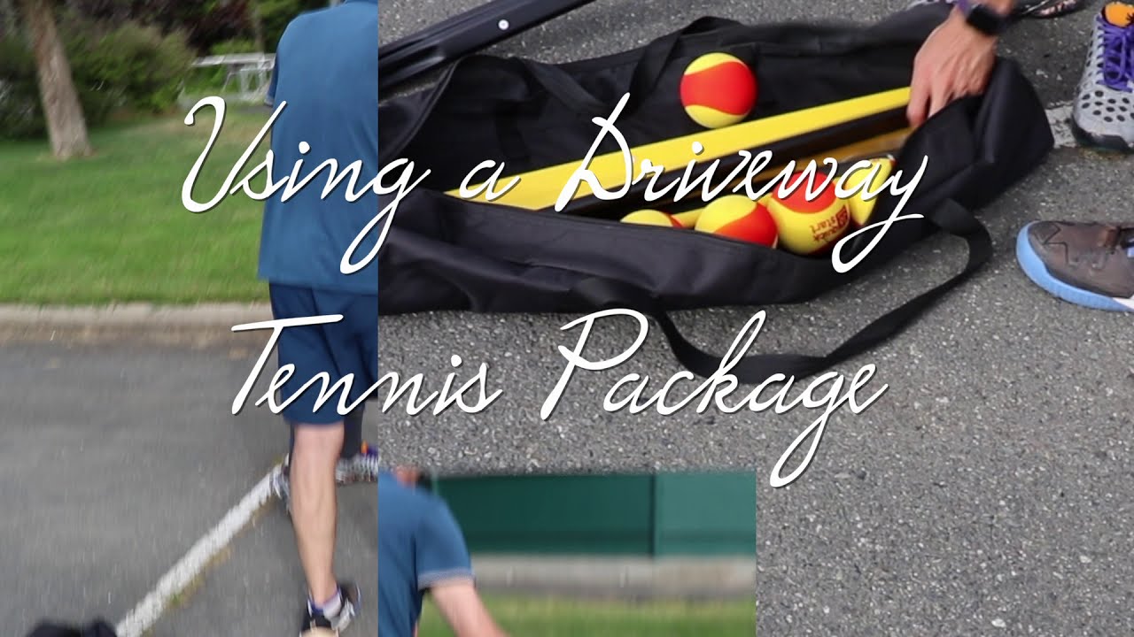 How to Improve Tennis Skills in Your Driveway with a Driveway Tennis Package