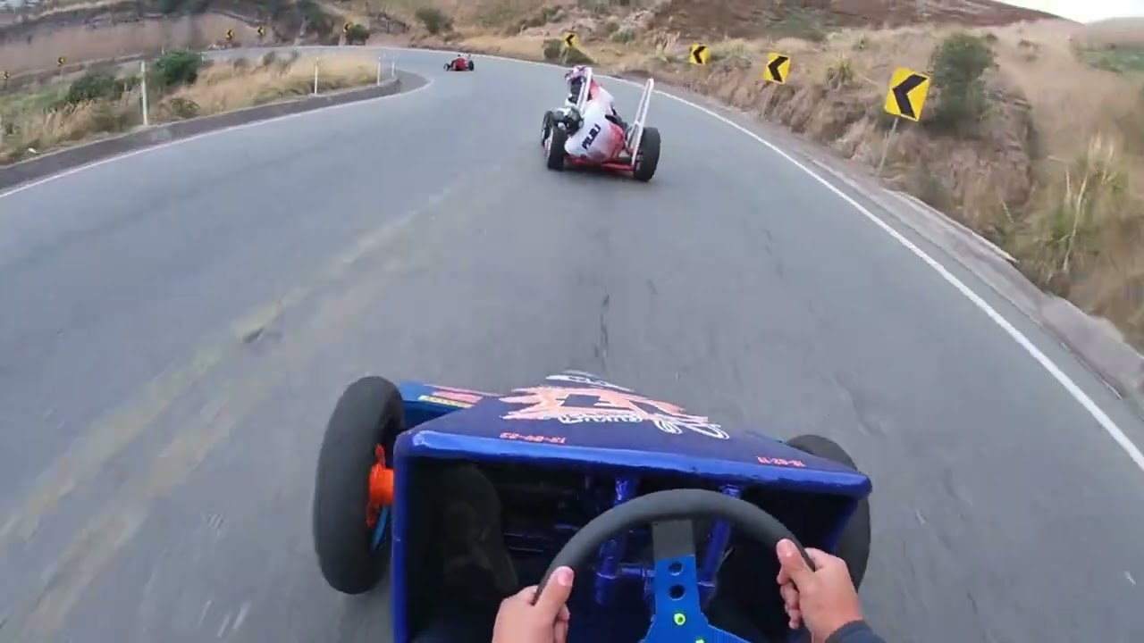 Carrera de coches, Pujilí 2023. Team TORE’S #17 Alausí. 