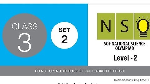 Class 3/Level 2 NSO/SET 2 OSDS #class3level2osds #level2nso #class3nsolevel2