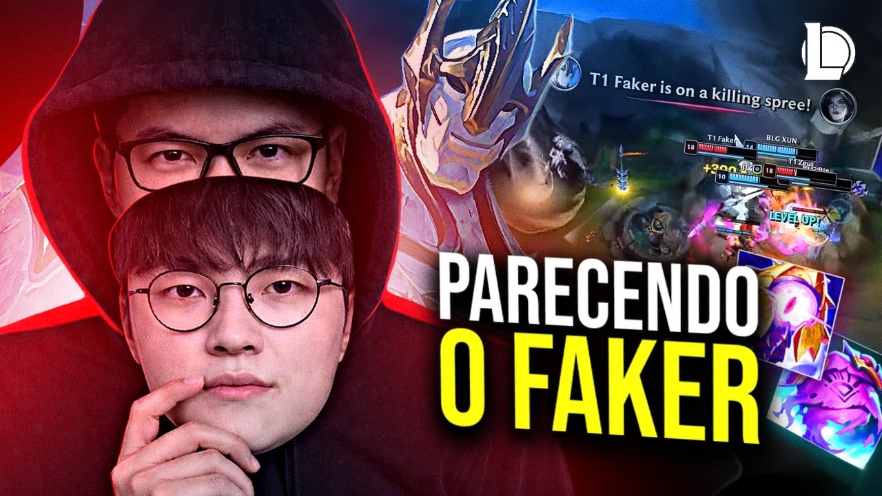 SÓ VEM 1 VEZ NO MID QUE EU CARREGO O JOGO! duo @Samkzlol  - League Of Legends