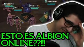 albion online es un mmorpg no lineal en el que escribes tu propia historia  sin limitarte a seguir un camino prefijado, explora un amplio mundo abierto  con cinco biomas unicos, todo cuanto