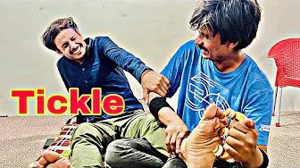 ASMR Foot Massage TICKLE ATTACK! 🤣 Unbelievable Laugh Reaction! (Clear, action-oriented, uses emoji)