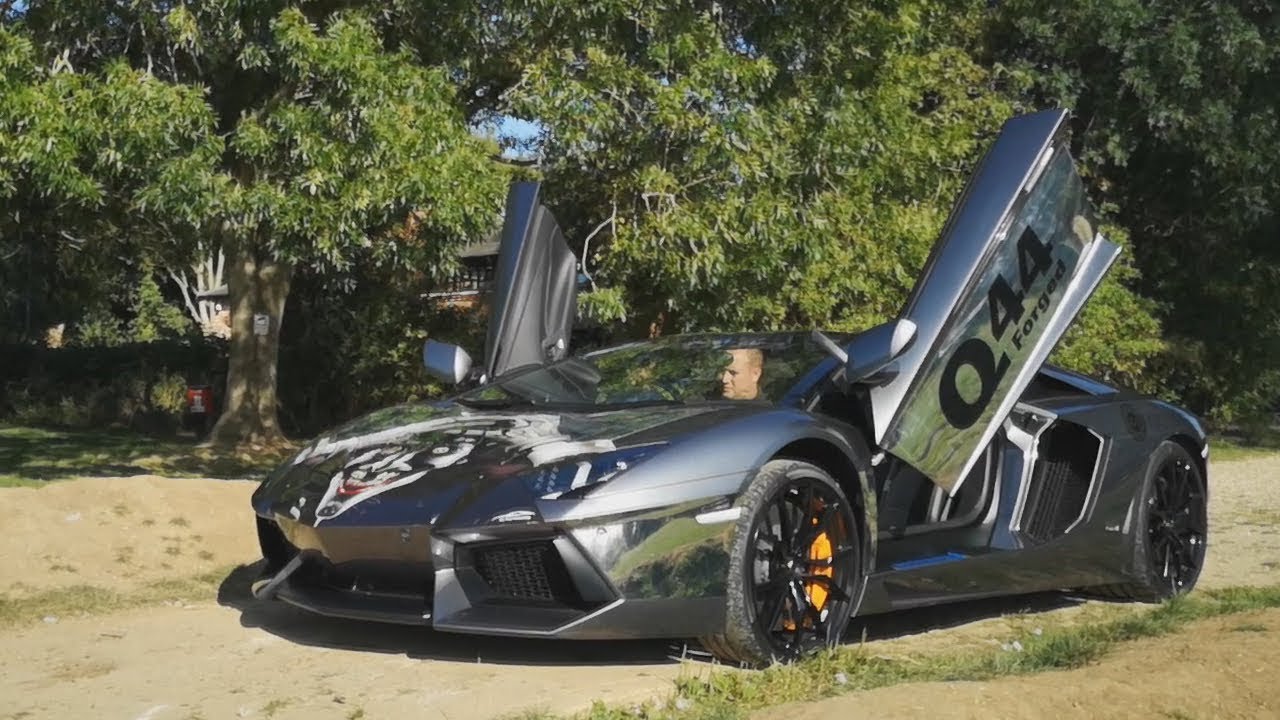 Lamborghini Aventador with LOUD Deutschtech exhaust!