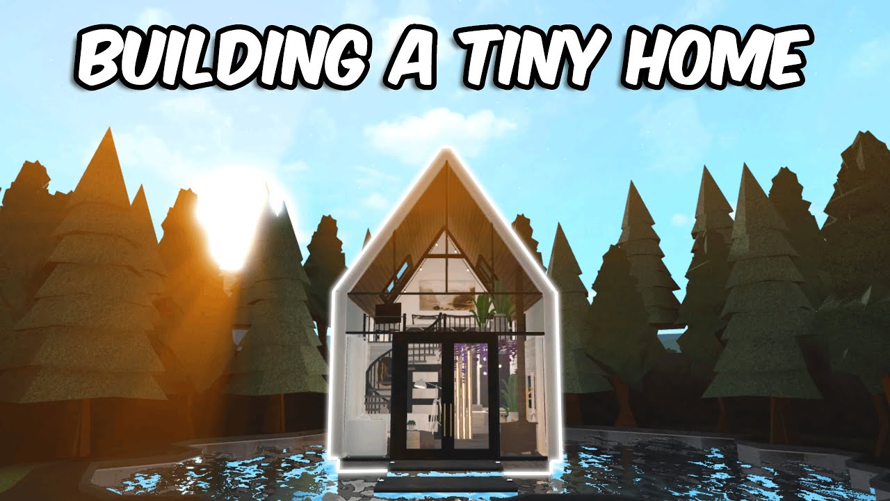 TURNING THE LETTER 'A' INTO A BLOXBURG HOUSE... | roblox