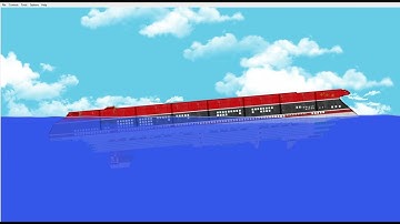 RMS Poseidon (2006) Sinking - Floating Sandbox