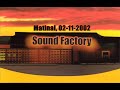 Sound factory  02112002 matinal
