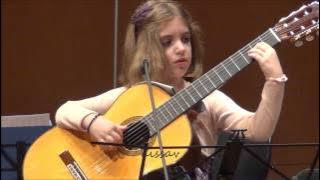 Gitaris Gadis 7 Tahun yang Luar Biasa - Konstantina Andritsou tampil @ Megaro (Athena) HD