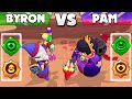 💚 PAM vs BYRON 💚 1vs1 💚 Brawl Stars