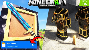 Top rtx shader/texture for mcpe android |  1GB Ram, 2GB Ram, 3GB Ram  | Shaders for1.17  | In Hindi