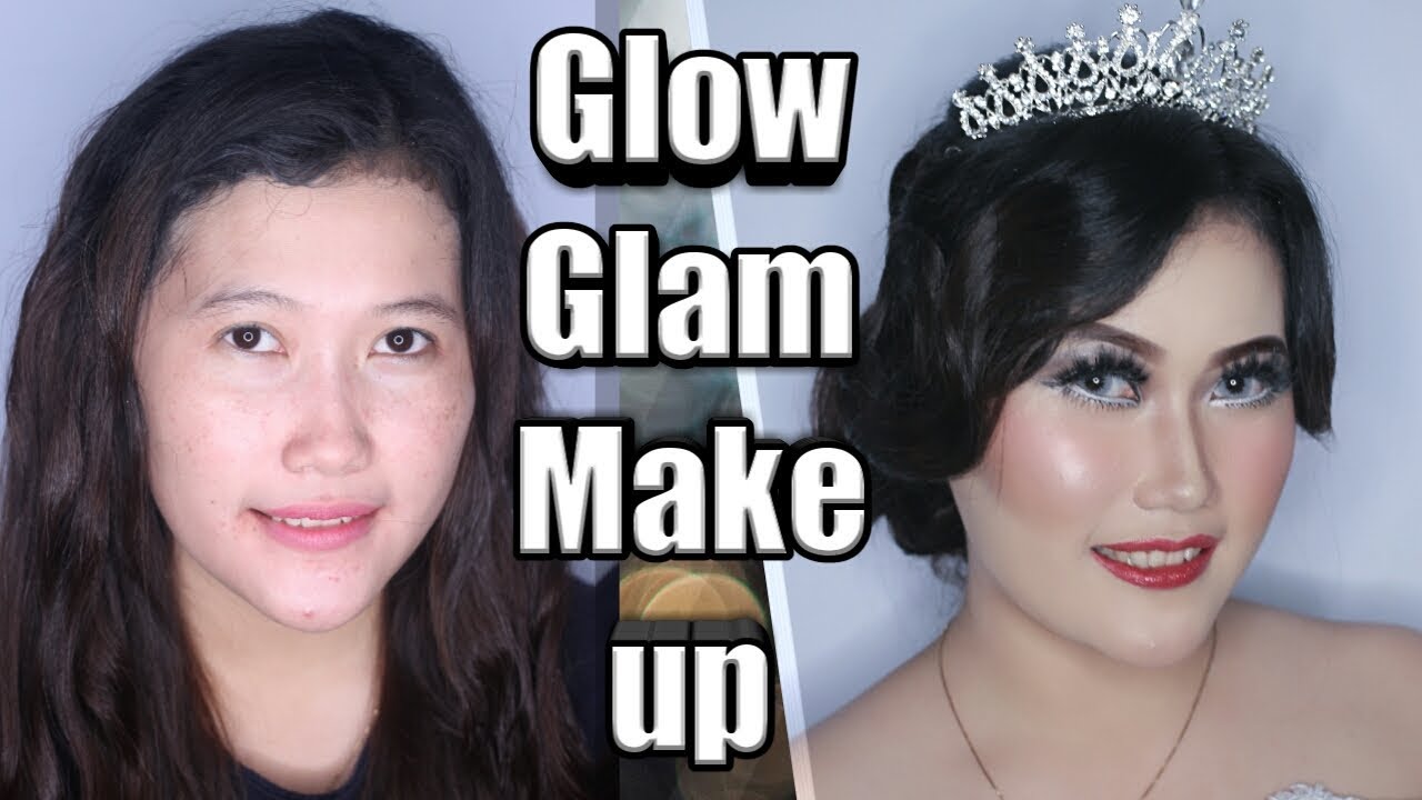 MAKE UP PENGANTIN MATA SIPIT Jahit Bulu Mata Glowing Make Up YouTube