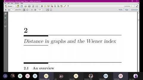 Distances in Graph and Weiner Index | Lecture-1