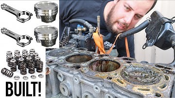 Building my SR20DET with Forged Internals