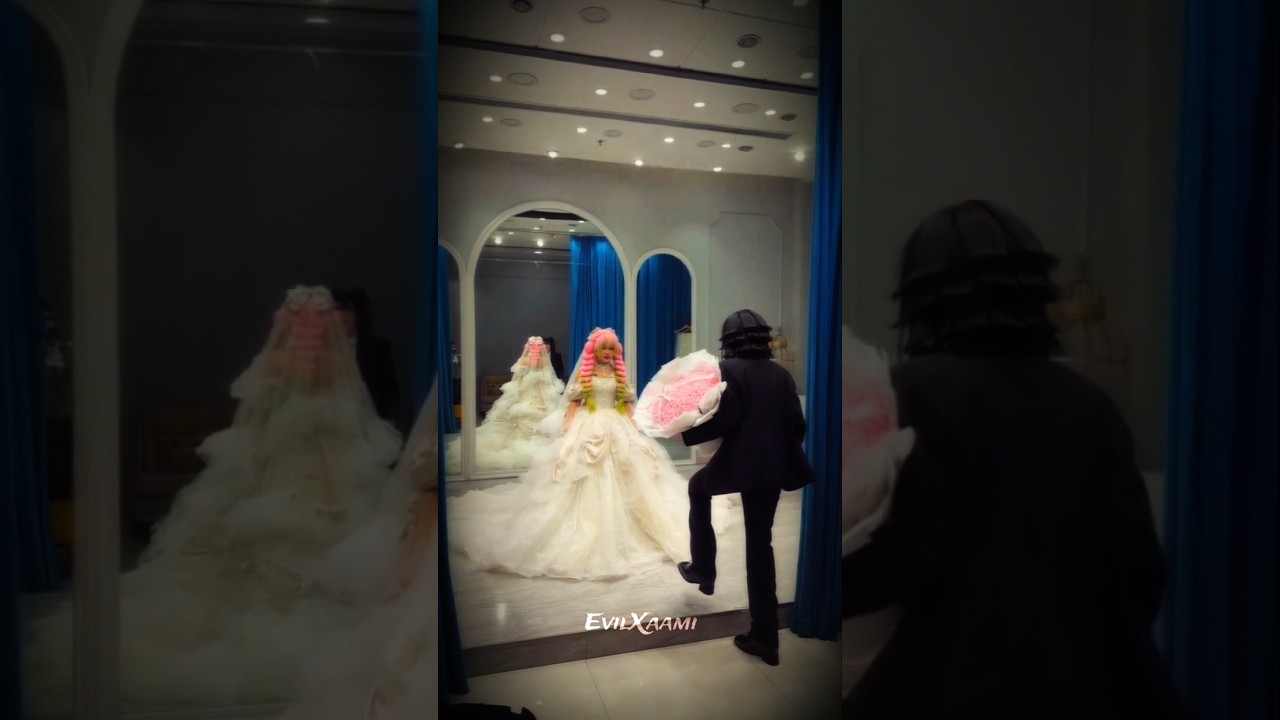 Obanani & Mitsuri Wedding 💗👀 Edit#anime#kny#demonslayer#cosplay#edit#shorts#fyp
