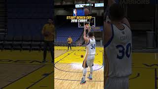 NBA Start Bench Cut #nba2k26 #nba #basketball #shaq #lebronjames #jordan #kobebryant #curry #sports