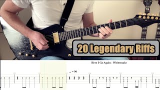 20 Legendary Guitar Riffs For Beginners (With Tabs)
