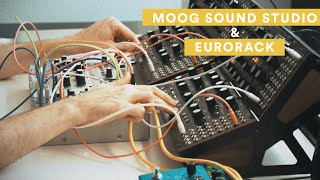 Eurorack and Moog Sound Studio