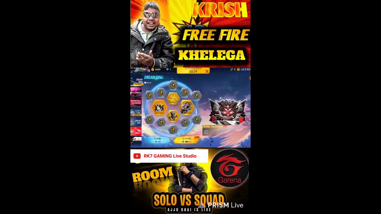 Live streaming of RK7 gaming