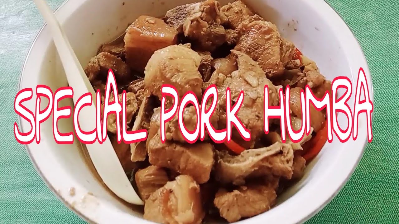 How to Cook Pork Humba Recipe in Easy Way YouTube