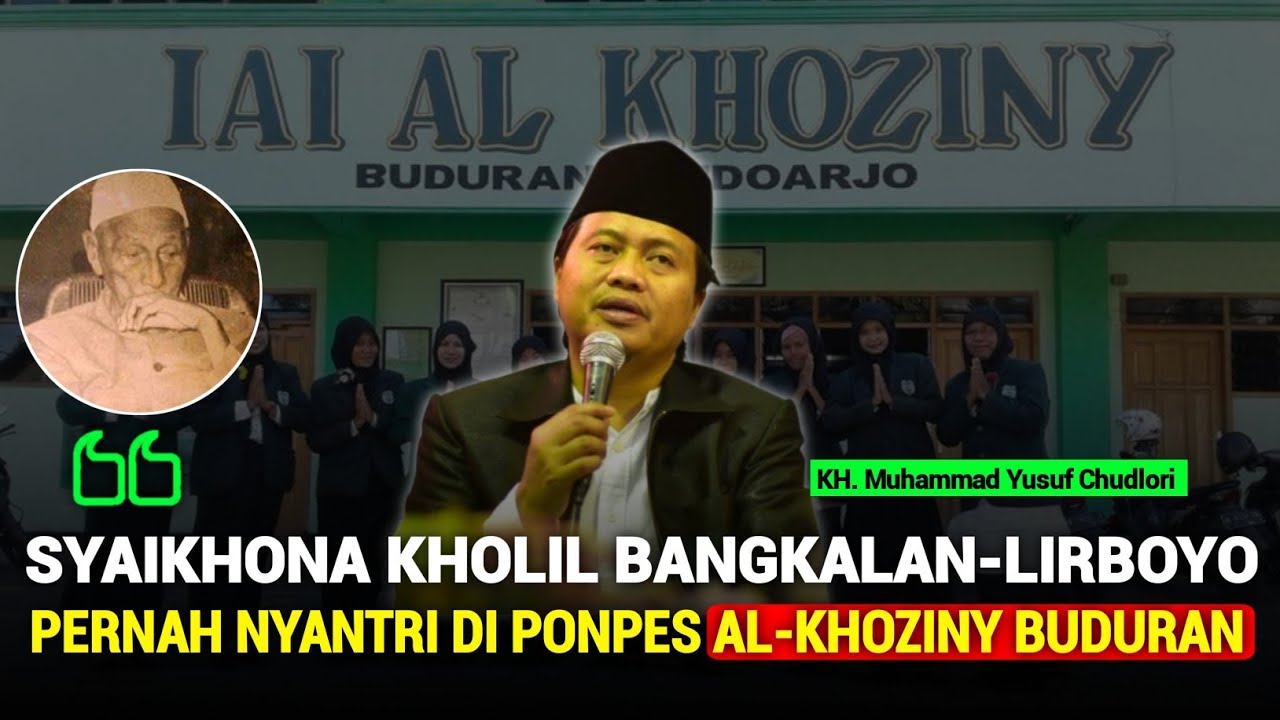 Pendiri Ponpes Al Khoziny Buduran Sidoarjo Bukan Ulama Sembarangan - Gus Yusuf Chudlori