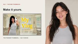 Full Create YouTube Thumbnails with Templates & AI Images | Igly Canvas Guide