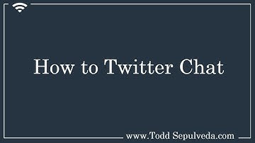 How to Twitter Chat