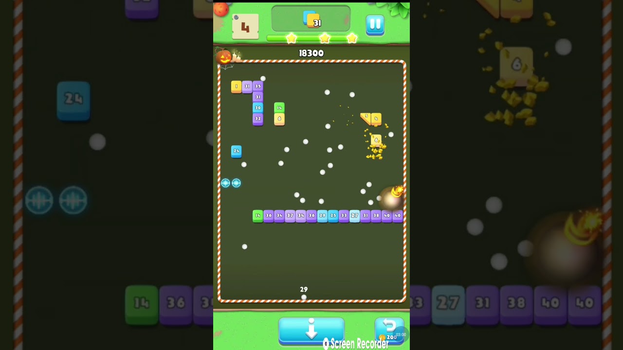 Brick Ball Blast games 😯👍hits LEVEL 4 hit gaming