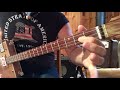 War Pigs Black Sabbath beginner  lesson part 1 on your 3 string Cigar Box Guitar