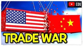 #49 🇺🇸 x 🇨🇳 US-China trade war shows no sign of ending 😡 Leitura e tradução de texto em inglês