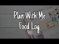 Plan With Me 3/20-3/26 | Outdated Wellness Layout | Food Log | Happy Planner