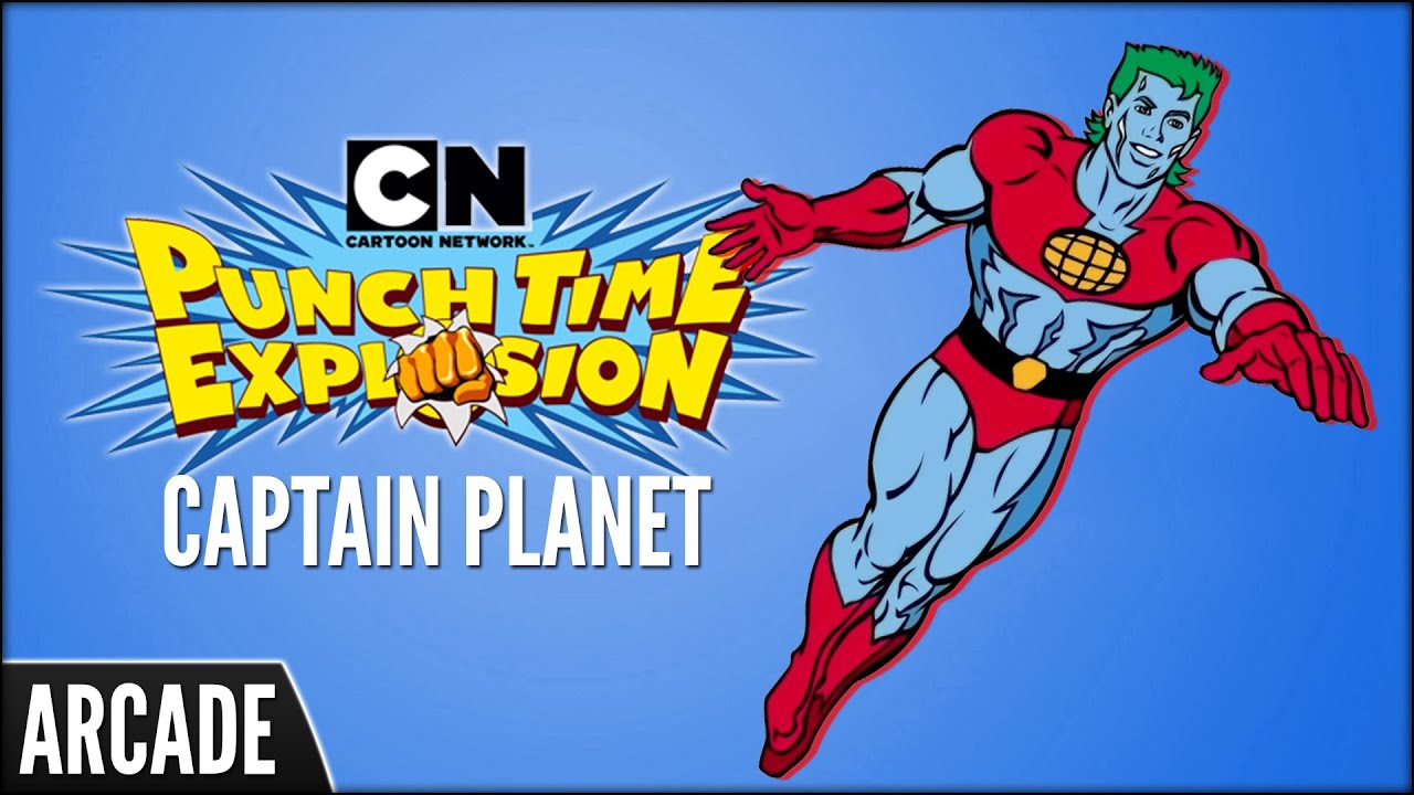 CN Punch Time Explosion XL (PS3) - Arcade - Captain Planet