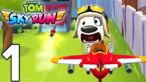 Talking Tom Sky Run Gameplay Part 1 : Mission 1-15 Walkthrough (Android/iOS)