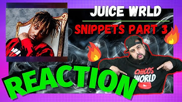 Juice WRLD - Snippets Part 3 | REACTION