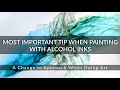 One of the Most Important Tips I Got as an Artist! ALCOHOL INK DEMO - How to Use Alcohol Inks.