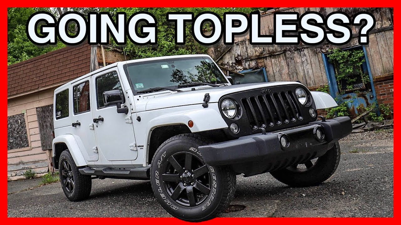 Jeep Wrangler, Easy HARD TOP REMOVAL By Yourself - YouTube