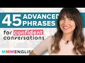 45 Advanced Phrases For Confident English Conversation