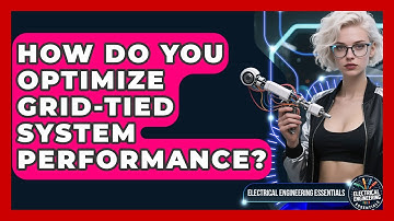 How Do You Optimize Grid-tied System Performance? - Electrical Engineering Essentials