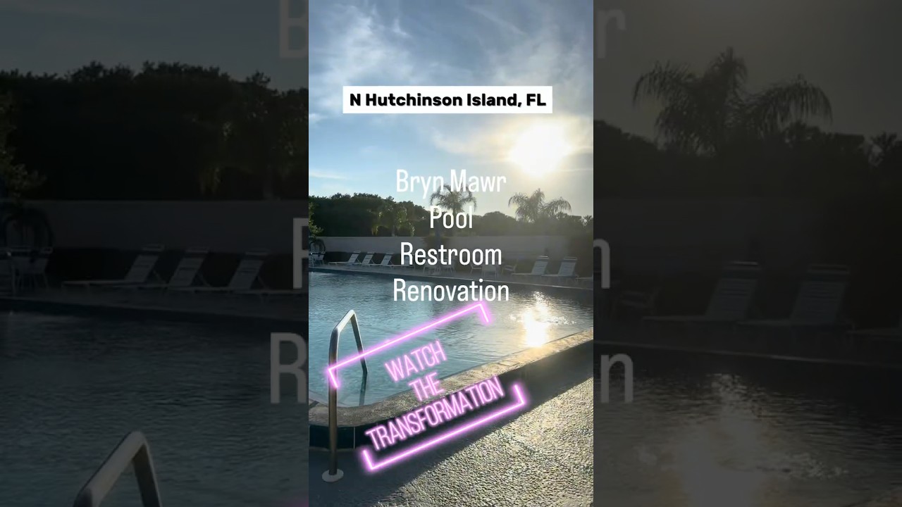 Beach Pool Restroom Reno Part 1. We transformed our Condo restroom in a few short months.🌴⛱️