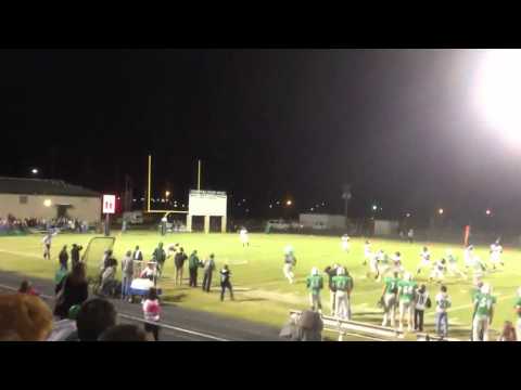 Austin Huff sophomore 2011 pooch kick off against Llano
