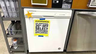 Clearance Sale of Appliances at Home Depot