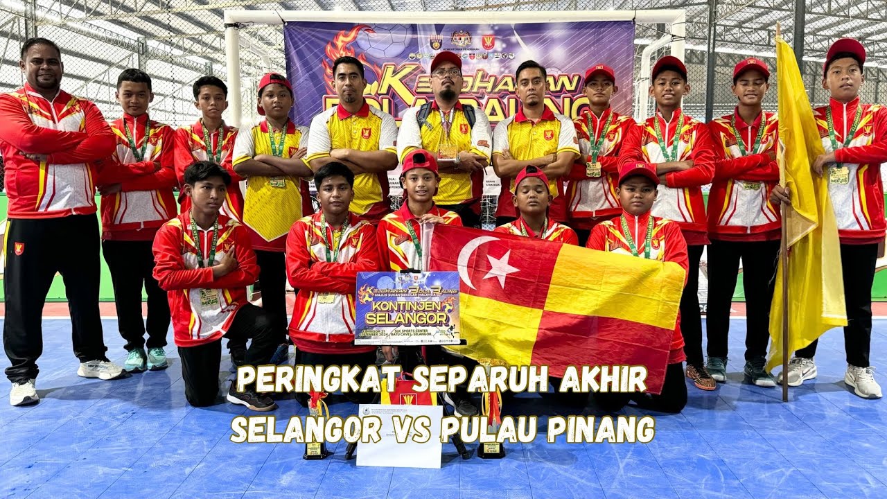 PERINGKAT SEPARUH AKHIR | KEJOHANAN BOLA BALING MSSM (L12) 2024 | SELANGOR vs PULAU PINANG