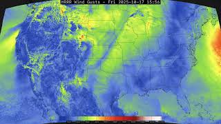 US weather forecast two week outlook -  GFS Run: 2025-10-17 00z