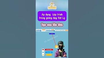 Cách áp dụng lập trình scratch trong vật lý tạo con lắc đơn #laptrinhscratch #scratch #xuhuong